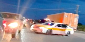 Chocan en carretera San Fernando-Reynosa