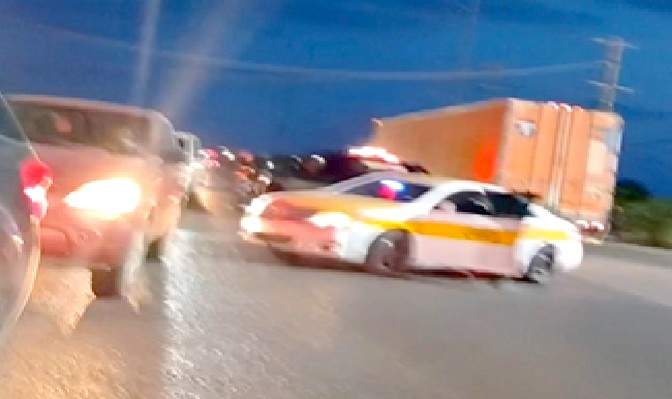 Chocan en carretera San Fernando-Reynosa (1)