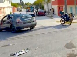 Chocan en la Ribereña dejando un lesionado y daños