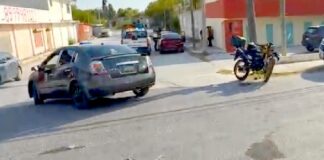 Chocan en la Ribereña dejando un lesionado y daños