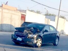 Chocan y dejan cuantiosos daños en colonia Puerta Grande