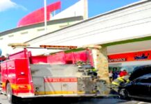 Conato de incendio en unidad deja daños materiales