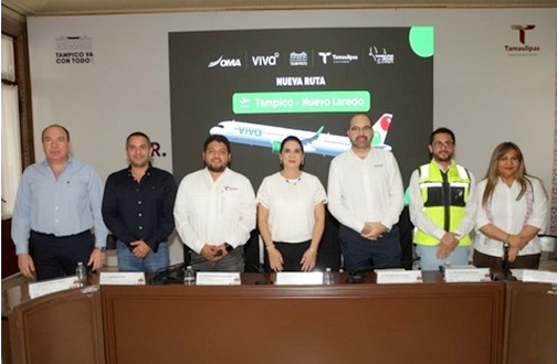 Conectando a Tamaulipas: Viva anuncia ruta de Tampico a Nuevo Laredo