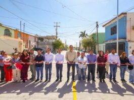 Entrega Carlos Peña Ortiz pavimentación hidráulica que beneficia a más de mil ciudadanos en la Lomas del Villar