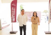Gobierno de Mónica Villarreal beneficia a familias con entrega de 79 tinacos