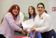 Mónica Villarreal reconoce e impulsa a 550 mujeres por concluir cursos de capacitación