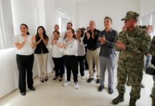 Entrega Mónica Villarreal Mejora de las Instalaciones de la Guardia Estatal y la Dirección de Prevención del Delito