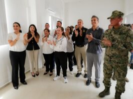 Entrega Mónica Villarreal Mejora de las Instalaciones de la Guardia Estatal y la Dirección de Prevención del Delito