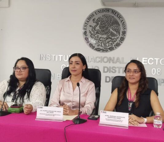 INE Distrito 08 presentó el Nuevo Modelo de la Credencial para Votar