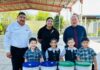 Pone Carlos De Anda ‘granito de arena’ por escuelas de Nuevo Laredo