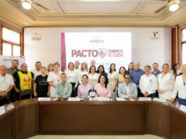 Impulsa Mónica Villarreal Pacto Tampico Te Cuida con 20 asociaciones civiles