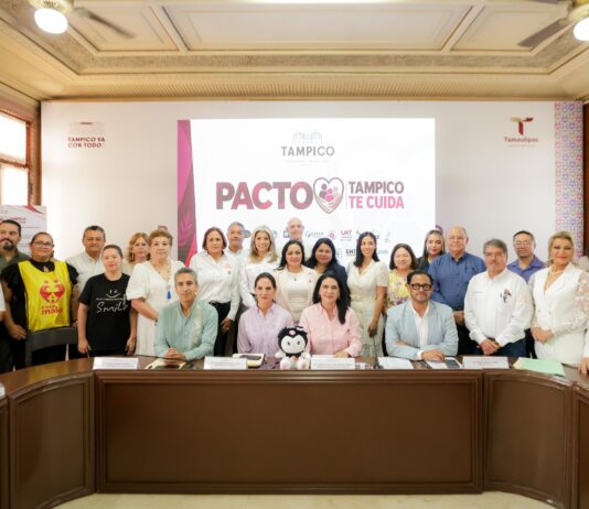 Impulsa Mónica Villarreal Pacto Tampico Te Cuida con 20 asociaciones civiles