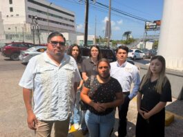 Esposa de trabajador que sufrió un accidente en obra de Chedraui no ha llegado a acuerdo con la empresa