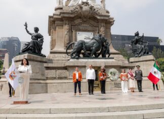 Conmemora Mónica Villarreal desde la Ciudad de México el 197 aniversario de la Victoria de Tampico