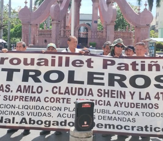 Petroleros exigen basificación y respeto a sus derechos laborales