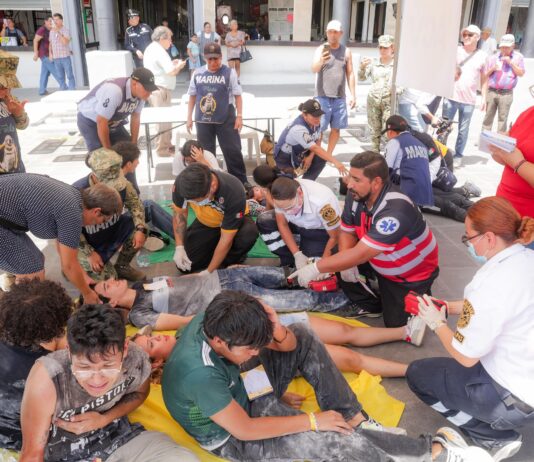 Tampico se une al simulacro nacional con “Edificio Seguro” ante colapso estructural