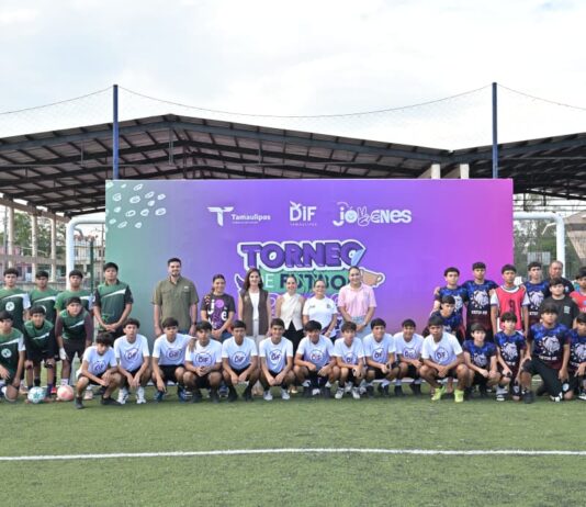 DIF Tampico sede del Torneo Regional de Futbol “Elige Cuidarte”
