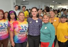 La Presidenta del sistema DIF Tampico participó en el evento “Mes Dorado, Prevención de Cáncer Infantil”