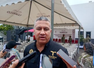 Inspecciona Protección Civil la obra en construcción de una tienda comercial donde un obrero resultó lesionado
