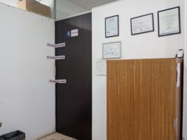 Sigue clausurada la Dirección del Centro de Salud de Tampico, pero esto no ha impedido que trabajen