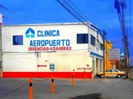 Reportan al parecer persona sin vida en clínica particular