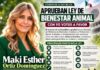 Maki Ortiz celebra aprobación de Ley de Bienestar Animal; Senado la avala con 115 votos