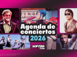 ¡Prepárate! Aquí la agenda de conciertos para este 2026
