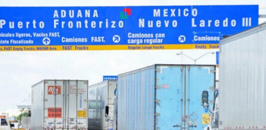 Cruza por N. Laredo el 35% del comercio impulsado por el T-Mec: Caaarem