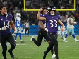 Victoria de último momento: Baltimore Ravens apaga a Dallas Cowboys en la última jugada del partido