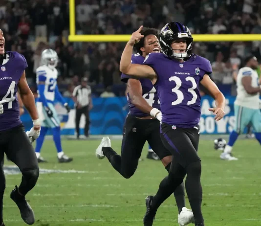 Victoria de último momento: Baltimore Ravens apaga a Dallas Cowboys en la última jugada del partido