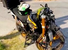 Accidente deja un lesionado y daños en colonia Rancho Grande