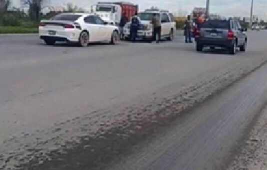Accidente deja una persona lesionada en carretera San Fernando-Reynosa