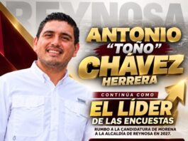 Antonio “Toño” Chávez Herrera, toma la delantera rumbo a la candidatura de Morena a la alcaldía de Reynosa en 2027