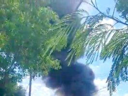 Bomberos sofocan incendio y unidad en predio que dejo daños materiales