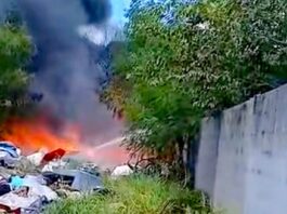 Bomberos sofocan predio en las Cumbres y deja daños materiales