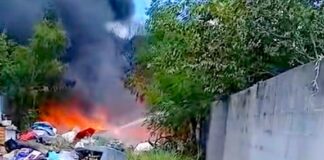 Bomberos sofocan predio en las Cumbres y deja daños materiales