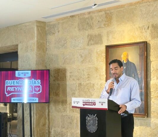 Carlos Peña Ortiz encabeza la conferencia “Buenos Días Reynosa”