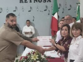 Entregan 547 constancias de capacitación laboral en CEDES de Altamira y Reynosa