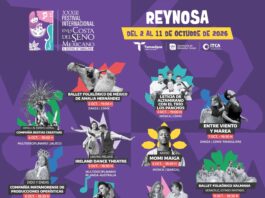 Arranca este viernes la fiesta cultural de Tamaulipas: teatros y espacios públicos listos para el festival