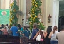 Hoy en su día, devotos de San Judas Tadeo acuden a la Parroquia de San Juan de los Lagos