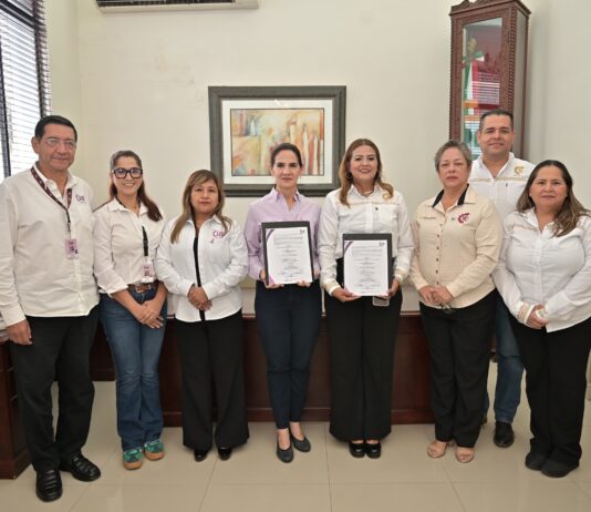 Firma DIF Tampico convenio de colaboración con el CETis #22 para favorecer el aprendizaje de los jóvenes estudiantes