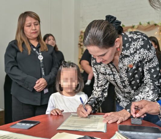 Cinco Menores Bajo Resguardo del DIF Tampico Obtuvieron su Registro de Nacimiento
