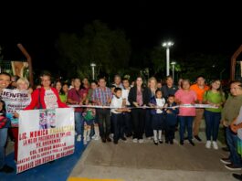 Mónica Villarreal avanza en la recuperación de parques públicos de Tampico