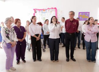 Mónica Villarreal destaca respaldo de Américo Villarreal a las familias de Tampico