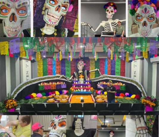 Jorge Alejandro Reyna Treviño mantiene viva la tradición del Día de Muertos en Reynosa