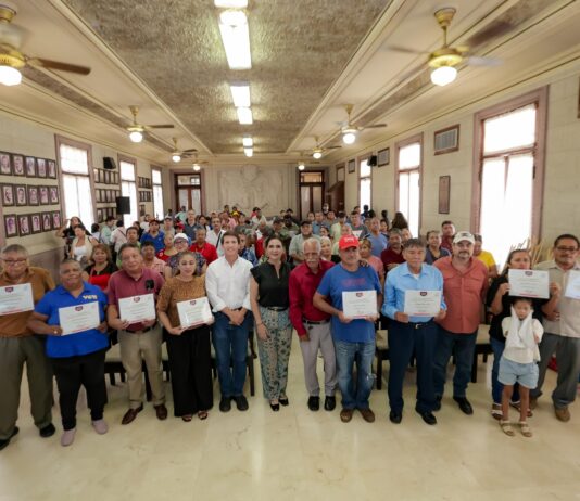 Encabeza Mónica Villarreal Anaya alianza con voceadores para fortalecer la limpieza de Tampico