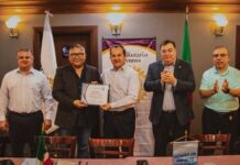 Presenta Arqui Eduardo López Arias proyectos de infraestructura hidráulica ante el Club Rotario Reynosa