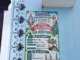 Feligreses se alistan para la fiesta patronal en honor a San Judas Tadeo
