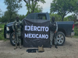 Aseguran armas y vehículos en Reynosa