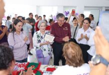 Américo y María de Villarreal acercan servicios de salud a las familias a través de Lazos del Bienestar